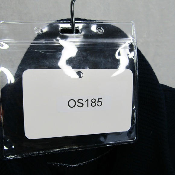 Massimo Dutti Women's Small Blazer Jacket Blue Long Collar Snap Closure Oversize - Picture 12 of 12